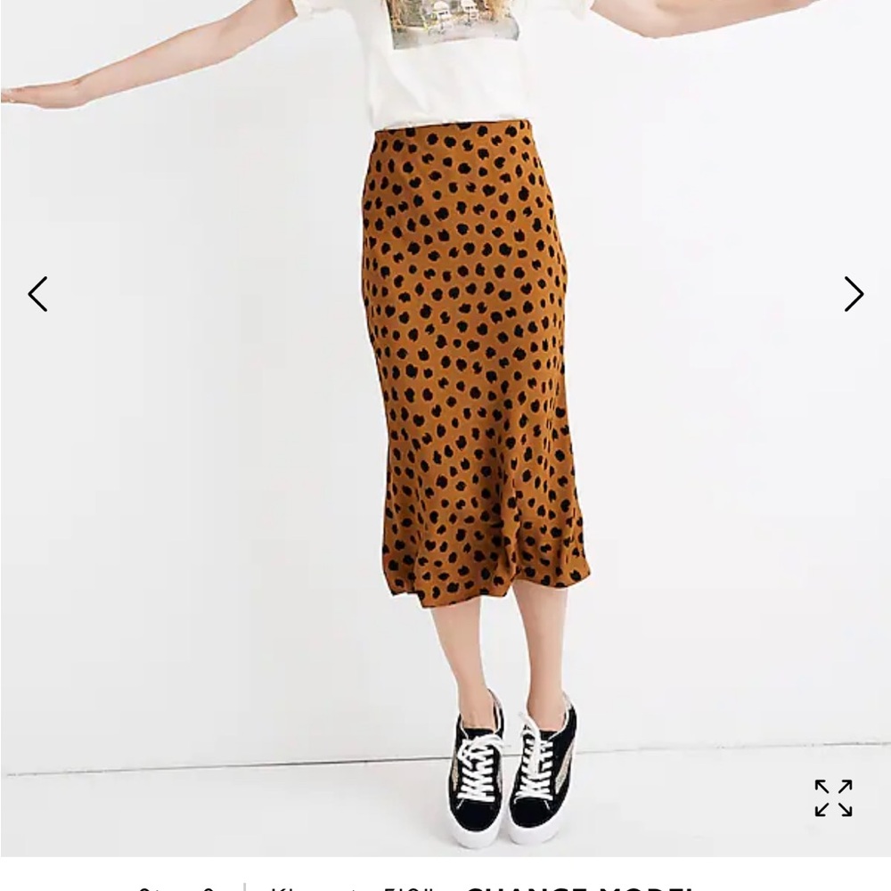 Madewell slip skirt